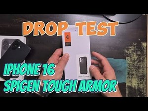 iPhone 16 DROP TEST with Spigen Tough Armor