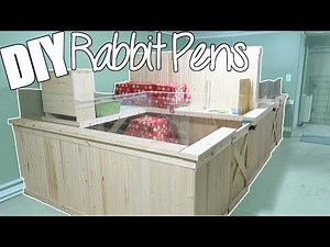 New DIY Rabbit Cage Tour