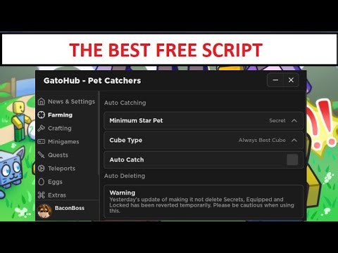 [SHOWCASE] 🐾 Pet Catchers! OP SCRIPT (THE BEST FREE SCRIPT, MANY FEATURES)