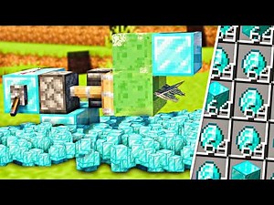 Minecraft Unlimited Automatic Diamond Farm || Tutorial in Bedrock,Java,Ps4,Xbox