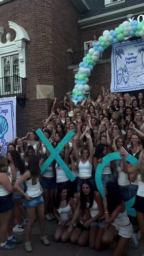Chi Omega Bid Day Best Day Ever: Bid Day Ideas & Reactions