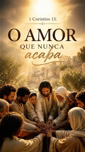 O AMOR QUE NUNCA ACABA CORINTIOS 13 #jesuscristo #reflexão #deus