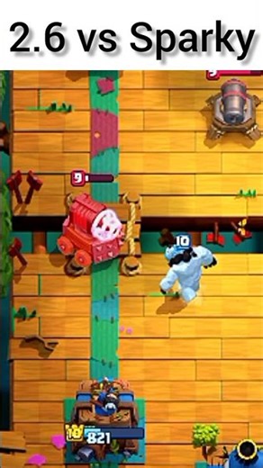 2.6 Cycle Vs Sparky || #clashroyale