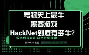 【乐学偶得】William带你看号称史上最牛的黑客游戏HackNet到底有多牛？【IP链接】
