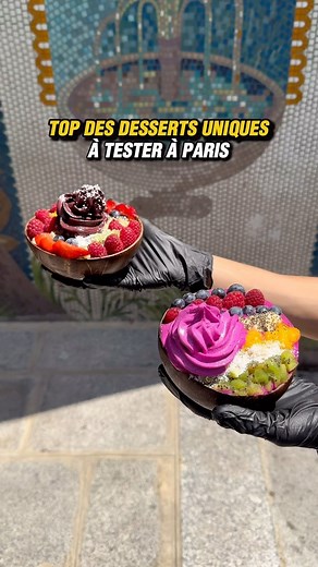 ❤️ TOP DESSERTS UNIQUES À PARIS👇 Partie 1 👉 Et toi quel est ton top desserts uniques à Paris? Épicerie du Bristol 📍114 rue du Faubourg Saint Honoré 💶 18€ le flan Pulpy Açaí Marais 📍3 rue de la Verrerie 75004 💶 Le 8,90€ taille M et jusqu’à 16,90€ taille XL Café Gram 📍20 rue du Pont aux Choux Paris 3 💶 6,20€ Mama Lin 📍64 rue de Cantagrel 75013 💶 6,50€-7,50€ Pasticceria Simona 📍8 rue Mandar 75002 💶 3,20€ environ #dessert #dessertparis #patisserie #patisserieparis #parispastry #parisfood