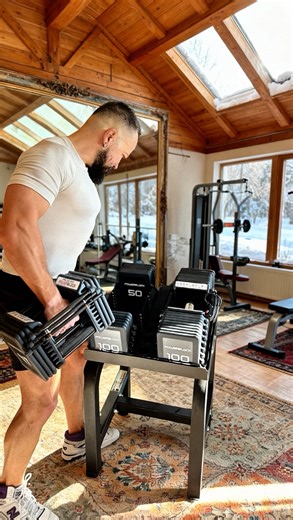Tarik Deliktas on Instagram: "Back at it with the PowerBlocks! and stronger than ever 💪🔥 @powerblockdumbbells These adjustable dumbbells have been my go-to for building real strength at home without taking up my entire space. Whether it’s summer shred mode or off-season grind, consistency is the key, and PowerBlock keeps me locked in every single day. Let’s get it. Who else is hitting their home workouts hard this season? 🙌 #PowerBlockPartner #HomeGymVibes #StrengthStartsHere #AdjustableDumbb