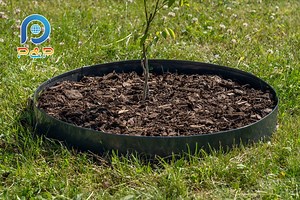 [Hot Item] Rust-Resistant Beautiful Metal Tree Ring for Garden Protection Edge Fence