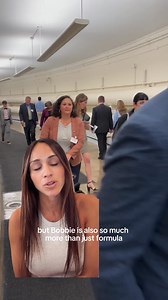 203K views · 142 reactions | Flashback to when Laura Modi, mom and Bobbie CEO, toted baby Etta through the halls of Congress after being awarded the FIRST-EVER Dad Ambassador Award from the Congressional Dads Caucus. | bobbie | Facebook