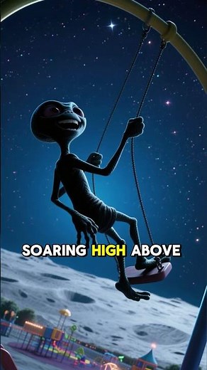 Alien Moon Playground - Alien play on Moon