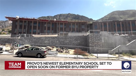 Provo's newest elementary school set to open soon on former BYU property