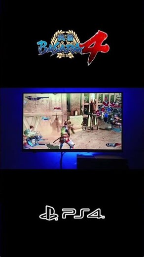 BASARA 4 GAMEPLAY ON PS4 FAT #playstation #gaming #ps4games