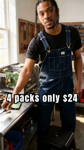 Durable and stylish Men’s Denim Bib Overalls. Perfect for work or casual outings.