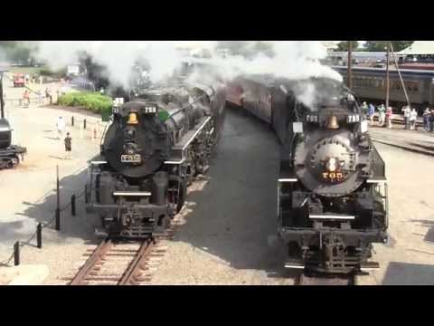 NKP 765 at Steamtown Railfest 2015