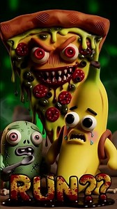 Banana Guy vs Zombie Army 😱🍌💀 | Tiny Clay Monster Chaos Begins!