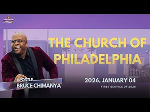 THE CHURCH OF PHILADELPHIA | 4 JANUARY 2026 | APOSTLE BRUCE CHIMANYA