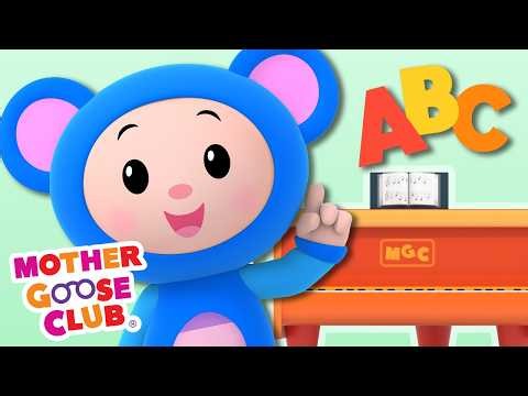 ABCs With Animals 🦒 | Learning Songs for Preschoolers #nurseryrhymes