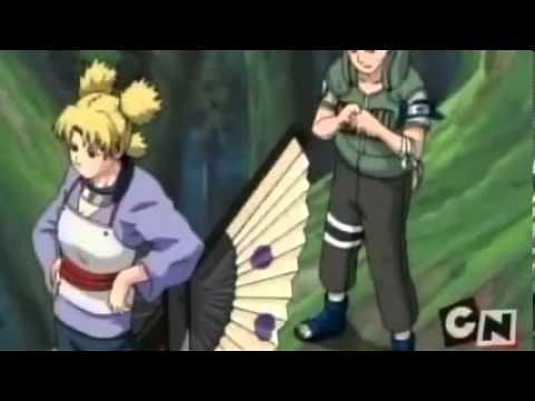 Temari vs Tayuya english dubbed