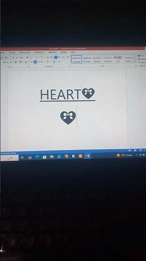 Heart Emoji In MS Word | From Shortcut Key | Official Tricks