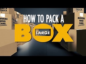 Large Sized Boxes - How they work and how to pack them