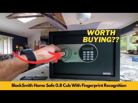 Worth It? BlackSmith Home Safe 0.8 Cub Biometric Safe Box Fingerprint Recognition Security Safe