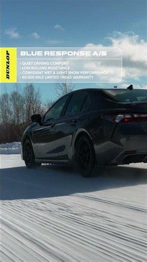 DUNLOP BLUE RESPONSE A/S – PREMIUM ALL-SEASON PERFORMANCE WITH HYDROPLANING RESISTANCE