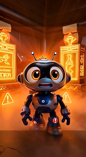 Bipo explores… and it was a mistake ⚠️🤖#Futurе #shorts #youtubeshorts #shortvideo #SciFi #AIrobot