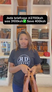 The Jade briefcase is not only dapper 👌🏾but also convenient for work. Get it today for Ksh.2700 only 🛒. #denribags #bags #magicalkenya #fashionaccessories #heroes #mashujaa | DENRI Africa