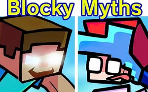 Friday Night Funkin' Blocky Myths VS Notch (FNF Mod/Minecraft