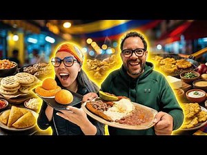 Typical Colombian Food in BOGOTA | The best gastronomic tour🇨🇴