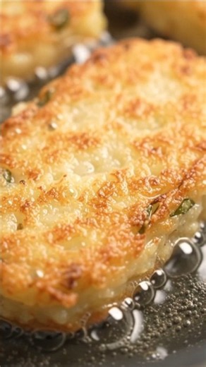 Cheesy Potato Hash browns #shorts