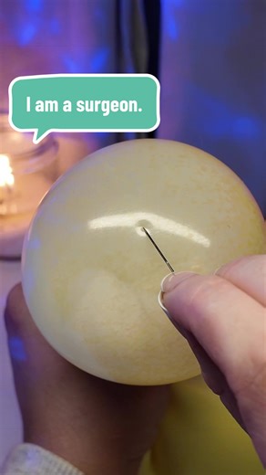 I am a surgeon!! 🐣 Viral Easter Walmart Peep squishy surgery!!🥚🧑‍⚕️ Now THIS is a close up tutorial on how to get the air out of your squishy without popping it! You must do it SLOW and STEADY!! #iamasurgeon #squishy #asmr #easter #needoh