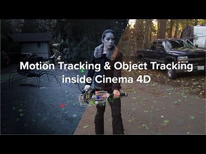 Motion Tracking & Object Tracking inside Cinema 4D