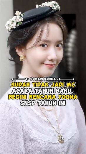 No longer an MC for New Year's Eve, here are SNSD's Yoona's plans this year #kpop #shorts