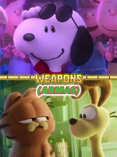 Snoopy Vs Garfield | #peanutsmovie #garfieldmovie