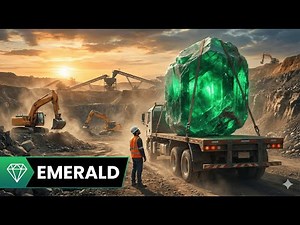 Inside the $10 Million Emerald Mine: Digging for Giant Emerald (Full Process)