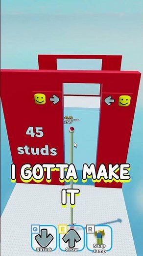 Roblox, BUT Every Second my NECK Grows! #roblox #shorts