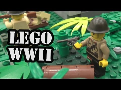 Custom LEGO WWII Battles at World War Brick 2017