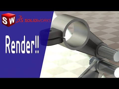 Cómo renderizar en SOLIDWORKS ‼️ PhotoView 360.