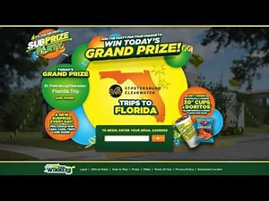 Subway Subprize Party promo