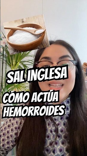 Epsom salt: how it works on hemorrhoids
