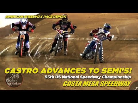 Veteran Speedway Racer Castro Makes History Again at U.S. Nationals!