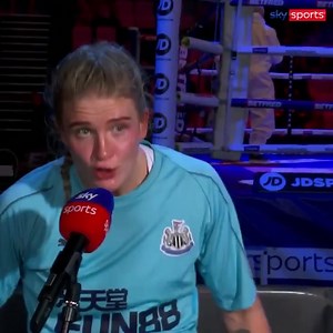 51K views · 374 reactions | QUEEN OF THE TOON⚫⚪ April Hunter certainly knew how to pump up her hometown crowd | Sky Sports Boxing | Facebook