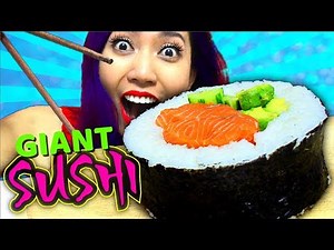 200 Times!! Our Giant Sushi!! We Did It