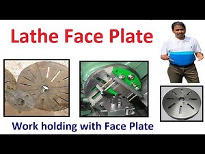 Face plate | face plate in lathe machine | working using face plate on lathe machine