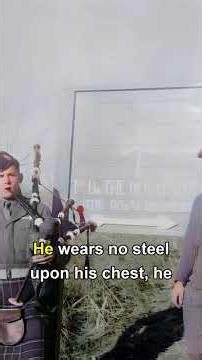 The war Bagpipe! #history #ww2 #usmc