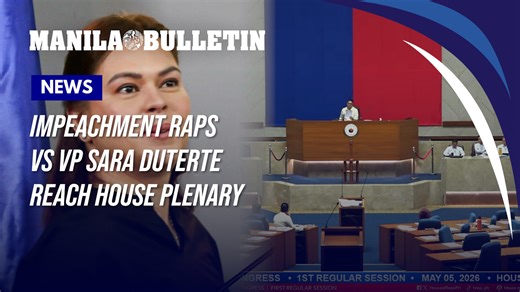 Articles of impeachment vs VP Sara reach House plenary