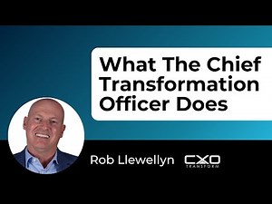The Path to Becoming a Chief Transformation Officer in 2025