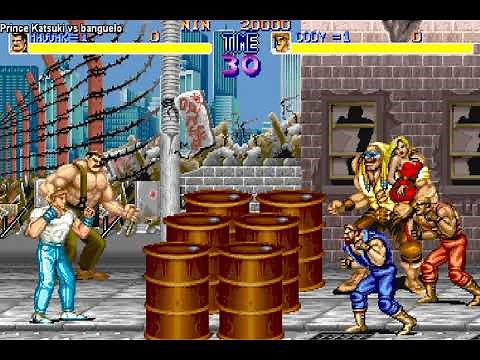 Final Fight - Arcade - Capcom 1991 - Cody & Haggar - 2 players gameplay - 1 Credit