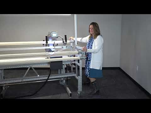 Longarm Quilting Frame Locking Casters | INNOVA | 360 Tour