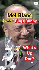 Mel Blanc created BUGS BUNNY (on Carson) #comedy #funny | JD Comedy Entertainment